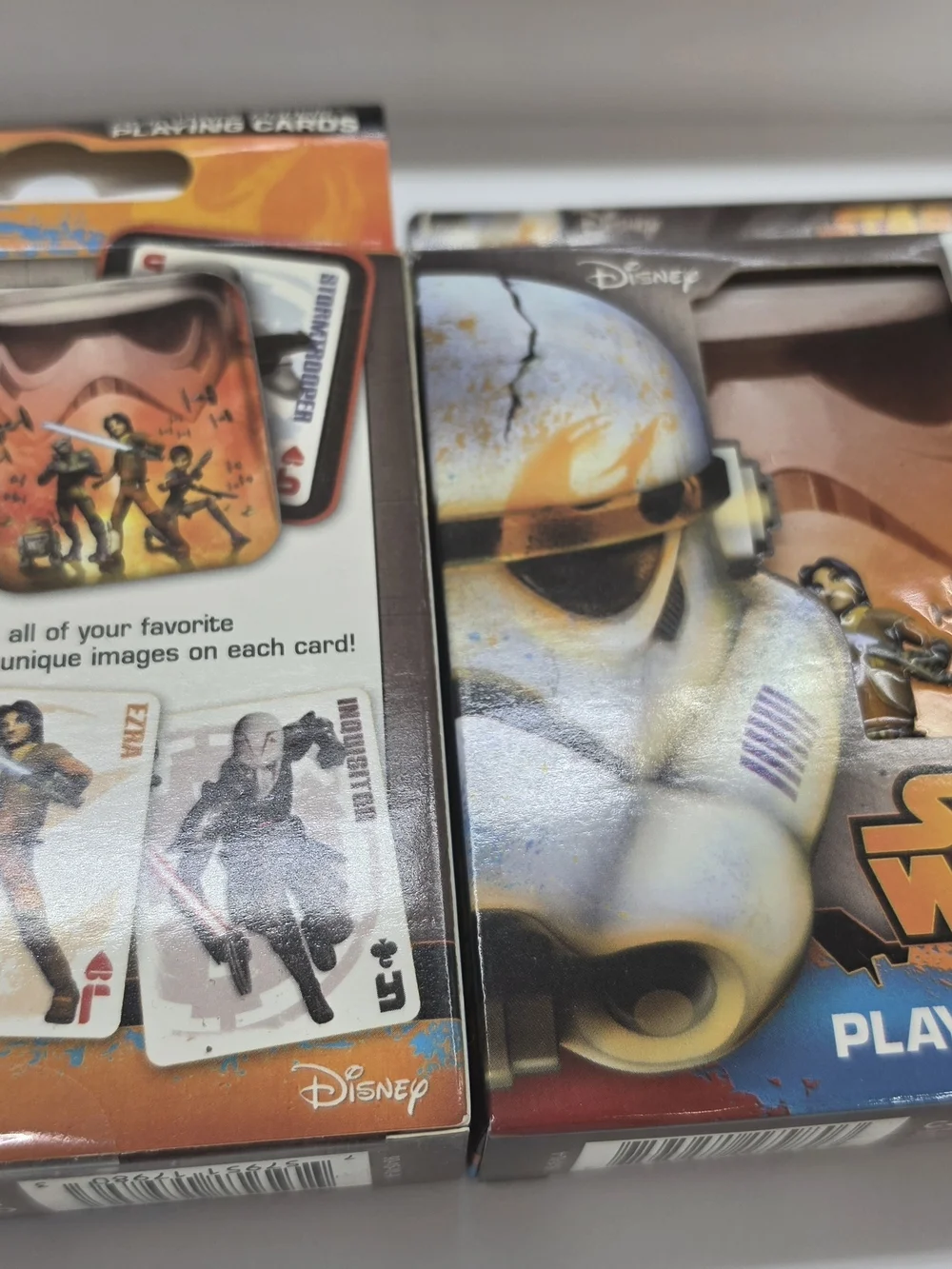 Disney Star Wars Stormtrooper Kids Playing Cards - White